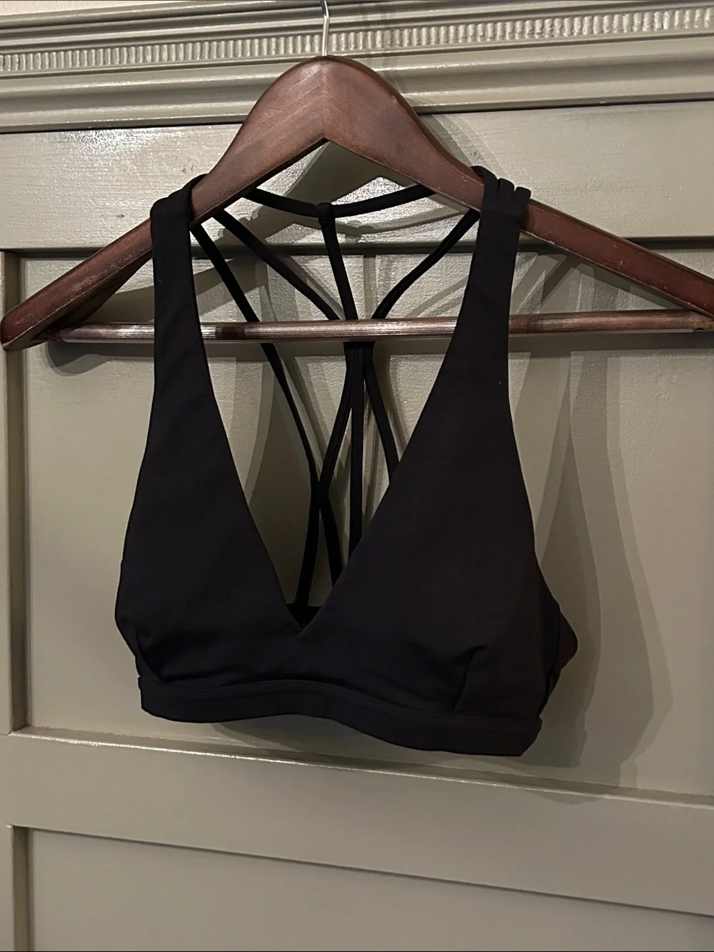 Lululemon Raise The Barre Bra Black Luxtreme Size 6